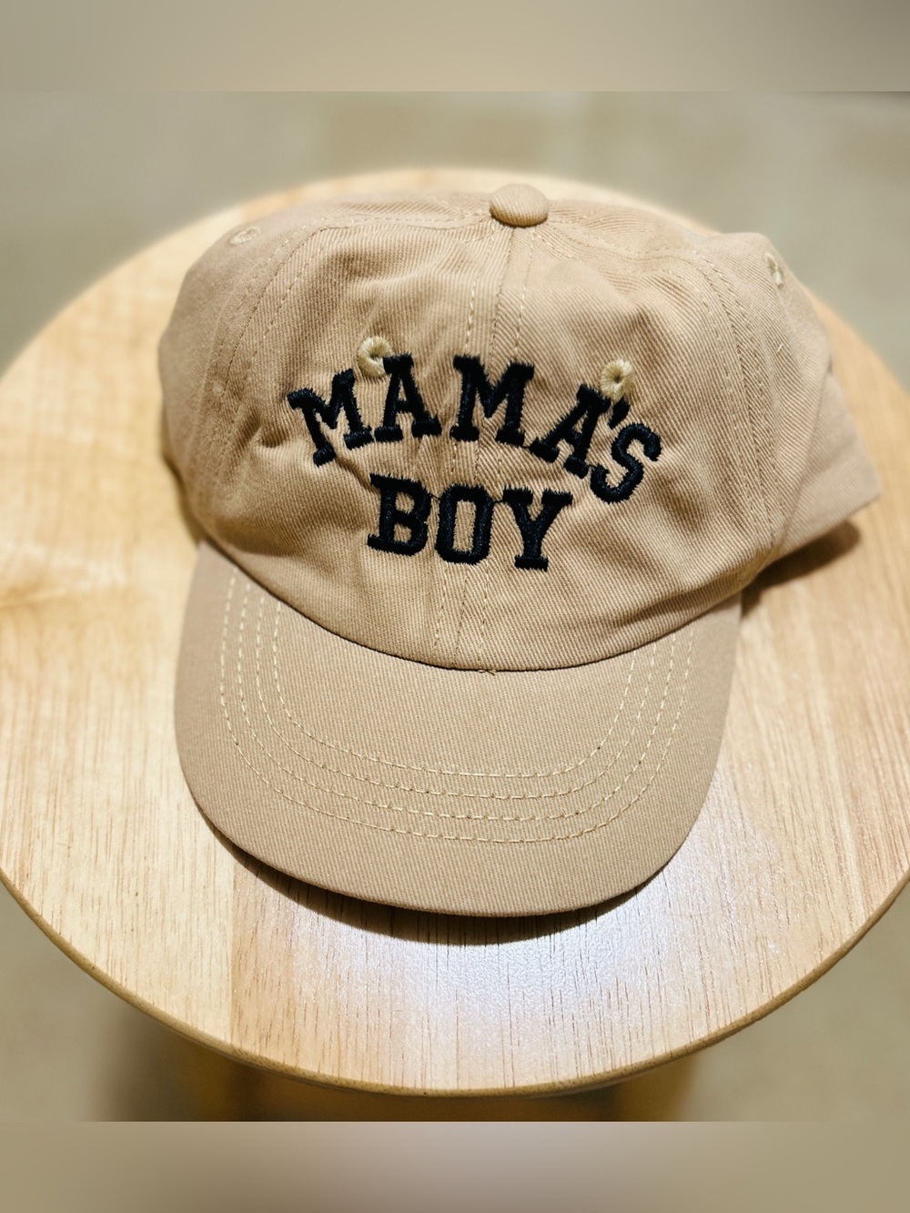 Mama's Boy Kids Cap